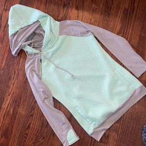 Women’s double hooded sweatshirts